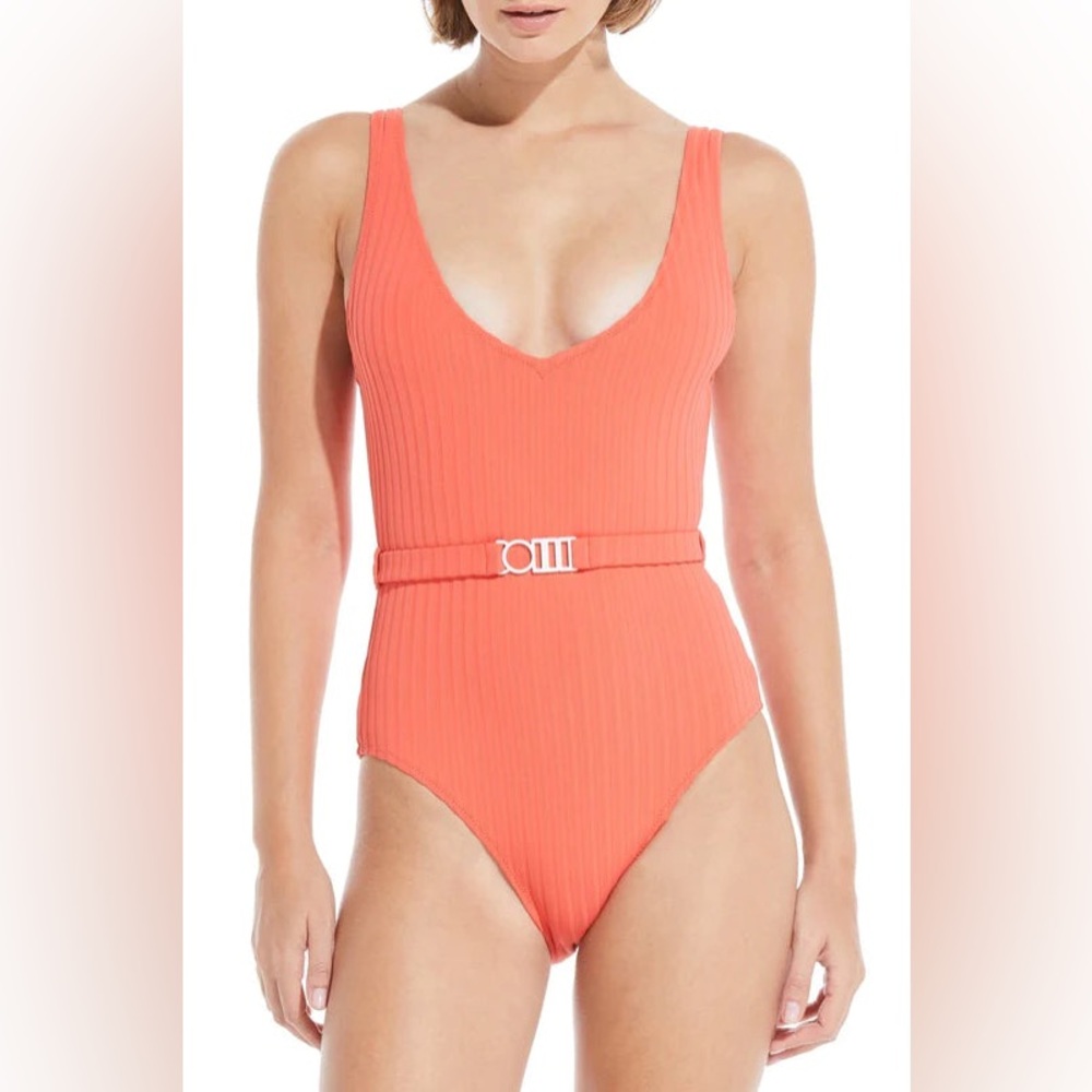 Solid & Striped | Michelle Ribbed Onepiece